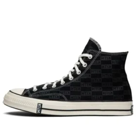 Kith x Chuck 70 High „Black Monogram“