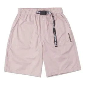 Klasické tkané kraťasy střední délky, asijské velikosti „Pink Sage“