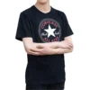 Klasické tričko s kulatým výstřihem Chuck Taylor All Star „černé“