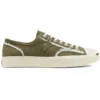 Kožené boty Jack Purcell s podšívkou z umělé kožešiny „Green White“