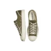 Kožené boty Jack Purcell s podšívkou z umělé kožešiny „Green White“