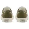 Kožené boty Jack Purcell s podšívkou z umělé kožešiny „Green White“