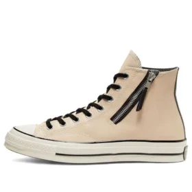 Kožené boty s bočním zipem Chuck 1970s