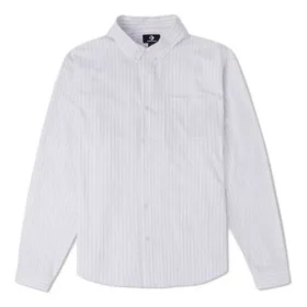 Košile Oxford s pruhy Asijské velikosti „Vapor Violet“ Košile Oxford s pruhy Asijské velikosti „Vapor Violet“
