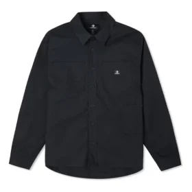 Košile s dlouhým rukávem a knoflíky Carpenter Pocket, asijské velikosti „Black“ Košile s dlouhým rukávem a knoflíky Carpenter Pocket, asijské velikosti „Black“