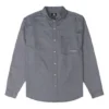 Košile s knoflíky Oxford, asijské velikosti „Grey Blue“