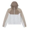 Lehká bundy, asijské velikosti, „Beige White“