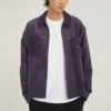 Lehká bundy Shop Jacket, asijské velikosti „Purple“