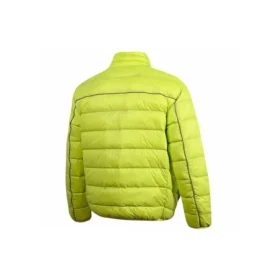 Lehká péřová bundy se stojáčkem, asijské velikosti „Fluorescent Green“ Lehká péřová bundy se stojáčkem, asijské velikosti „Fluorescent Green“