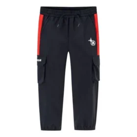Ležérní dlouhé kalhoty Asijské velikosti „Black Red“ Ležérní dlouhé kalhoty Asijské velikosti „Black Red“