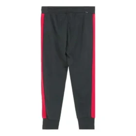 Ležérní kalhoty Asijské velikosti „Black Red“