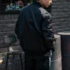 Ležérní sportovní bundy s stojáčkem a knoflíky, asijské velikosti „Black“