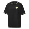 Ležérní tričko, asijské velikosti „Black Yellow“
