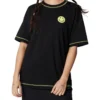Ležérní tričko, asijské velikosti „Black Yellow“