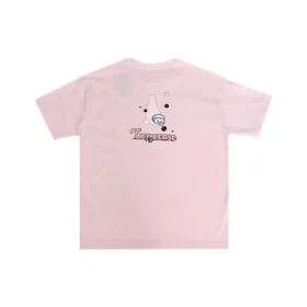 Letní plážové tričko, asijské velikosti „Pink“ Letní plážové tričko, asijské velikosti „Pink“