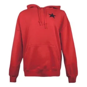 Logo Knit s kapucí a stahovací šňůrkou Červená Logo Knit s kapucí a stahovací šňůrkou Červená
