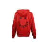 Logo Knit s kapucí a stahovací šňůrkou Červená