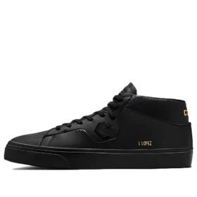 Louie Lopez Pro Mid „Mono Leather – Triple Black“