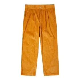 Manšestrové kalhoty s dvojitými záhyby, asijské velikosti „Orange“