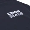 Mikina Cons One Star Crew asijské velikosti „Black“