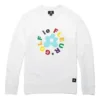 Mikina Converse x Golf Le Fleur s dlouhým rukávem, asijské velikosti „Bílá“