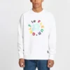 Mikina Converse x Golf Le Fleur s dlouhým rukávem, asijské velikosti „Bílá“