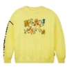 Mikina Converse x Keith Haring Shapes, asijské velikosti, „Yellow“