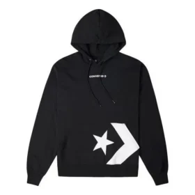 Mikina s kapucí a kapsou Star Chevron – asijské velikosti „Černá“ Mikina s kapucí a kapsou Star Chevron – asijské velikosti „Černá“