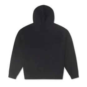 Mikina s kapucí a lebkovým logem, asijské velikosti „Black“