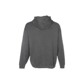 Mikina s kapucí a nášivkou Loose Fit Sneaker, asijské velikosti „Black Grey“ Mikina s kapucí a nášivkou Loose Fit Sneaker, asijské velikosti „Black Grey“