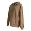 Mikina s kapucí a nášivkou Loose Fit Sneakers, asijské velikosti „Nomad Khaki“