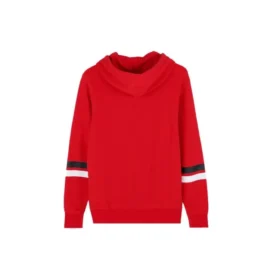 Mikina s kapucí a nápisem v univerzitním stylu, asijské velikosti „Red“ Mikina s kapucí a nápisem v univerzitním stylu, asijské velikosti „Red“