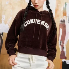 Mikina s kapucí, asijské velikosti „Red Brown“ Mikina s kapucí, asijské velikosti „Red Brown“