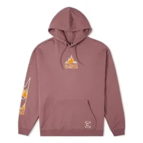 Mikina s kapucí Counter Climate, asijské velikosti „Pink Mauve“ Mikina s kapucí Counter Climate, asijské velikosti „Pink Mauve“