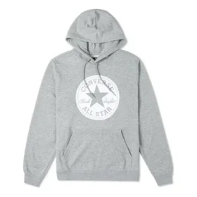 Mikina s kapucí Go-To Chuck Taylor Patch z francouzského froté, asijské velikosti „Grey“ Mikina s kapucí Go-To Chuck Taylor Patch z francouzského froté, asijské velikosti „Grey“