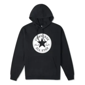 Mikina s kapucí Go-To Chuck Taylor Patch z froté, asijské velikosti „Černá“ Mikina s kapucí Go-To Chuck Taylor Patch z froté, asijské velikosti „Černá“