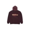Mikina s kapucí Renew Retro, asijské velikosti „Burgundy“