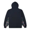 Mikina s kapucí Tapesty, asijské velikosti „Black“
