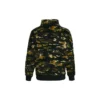 Mikina s kapucí z polárního fleece s kamuflážovým potiskem, asijské velikosti „Camo Green“