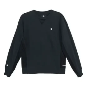 Mikina s kulatým výstřihem Star, asijské velikosti „Black“