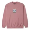 Mikina s potiskem Counter Climate, asijské velikosti „Pink Mauve“