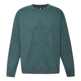 Mikina se hvězdným logem, asijské velikosti „Green“