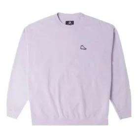 Mikina Sneakers Patch Loose Fit, asijské velikosti, „Light Purple“ Mikina Sneakers Patch Loose Fit, asijské velikosti, „Light Purple“