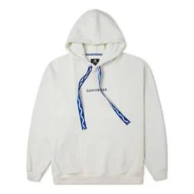 Mikina Tapesty s kapucí, asijské velikosti „White“