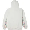 Mikina Tapesty s kapucí, asijské velikosti „White“