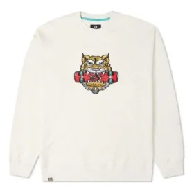Novoroční série TIGER vzor, sportovní tričko s kulatým výstřihem „Milk White“ Novoroční série TIGER vzor, sportovní tričko s kulatým výstřihem „Milk White“