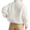 Oboustranná bundy Sherpa s celopropínacím zipem, asijské velikosti „Egret Black“