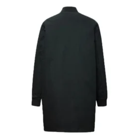 Oboustranná dlouhá bunda Bomber, asijské velikosti „Black“ Oboustranná dlouhá bunda Bomber, asijské velikosti „Black“