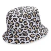 Oboustranná čepice s leopardím potiskem „White“