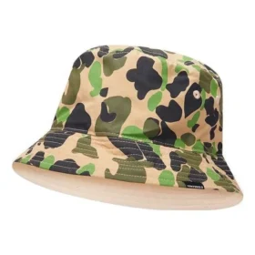 Oboustranný klobouk typu bucket hat „Camo Green“